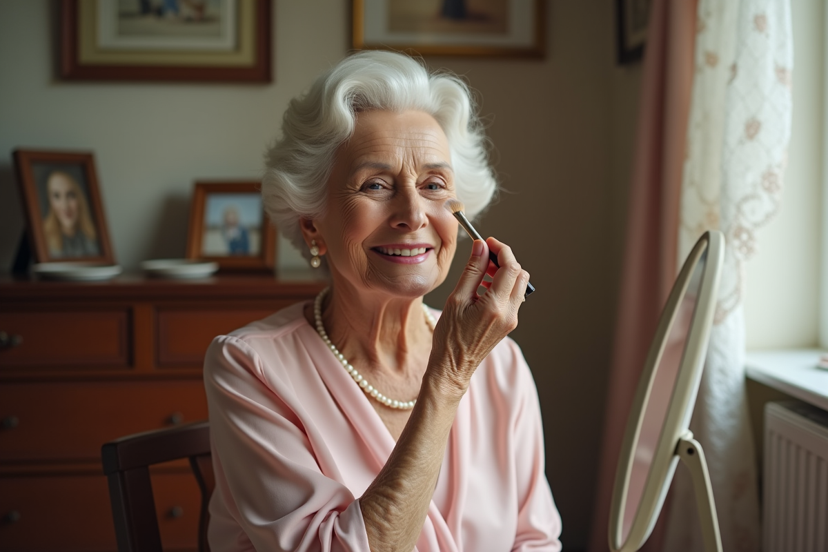 Maquillage après 75 ans : techniques et conseils pour un look rajeuni