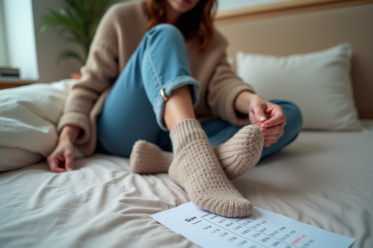 Déterminer votre taille de chaussettes : astuces et méthodes simples