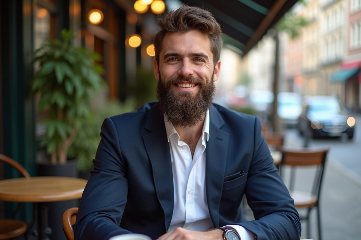 L’attrait de la barbe pour un charme masculin accru